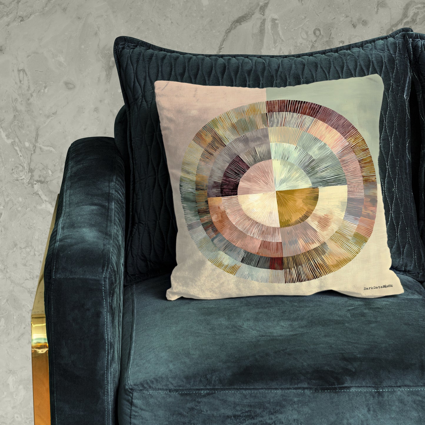 Ndebele Sunburst Luxury Scatter by Wikus Schalkwyk