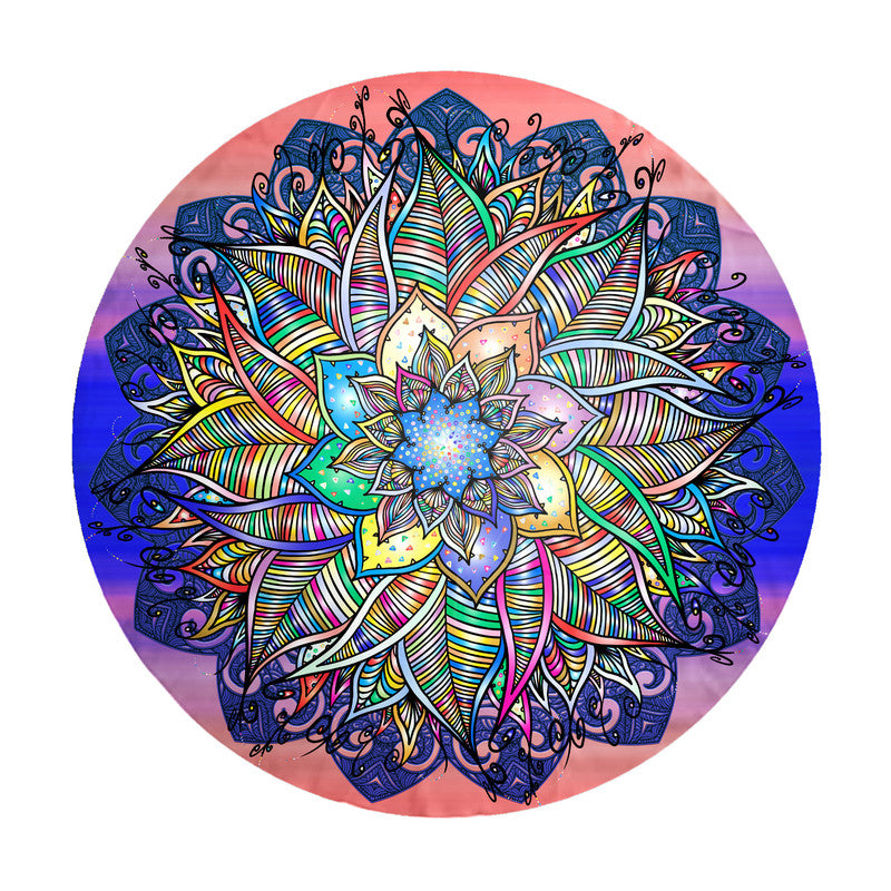 Nebula Spiral Round Tablecloth