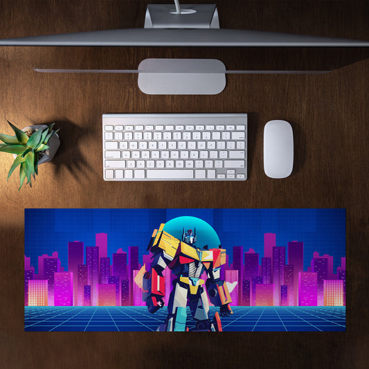 Neon Automaton Desk Pad