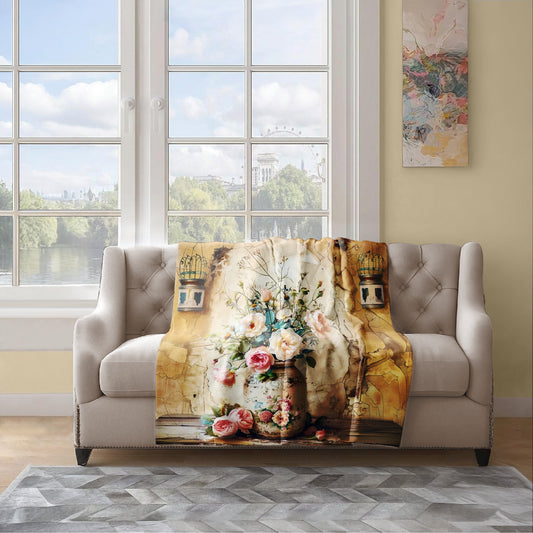 Never Fading Light Weight Fleece Blanket