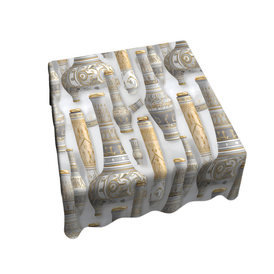 New Fashion Pots Square Tablecloth