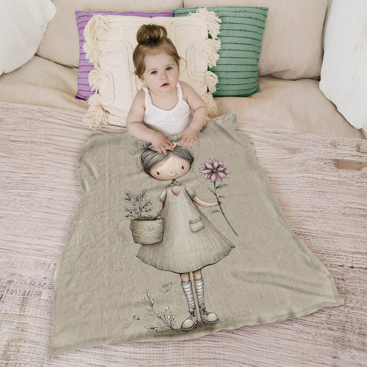 Nurse Nora Toddler Fleec Blanket