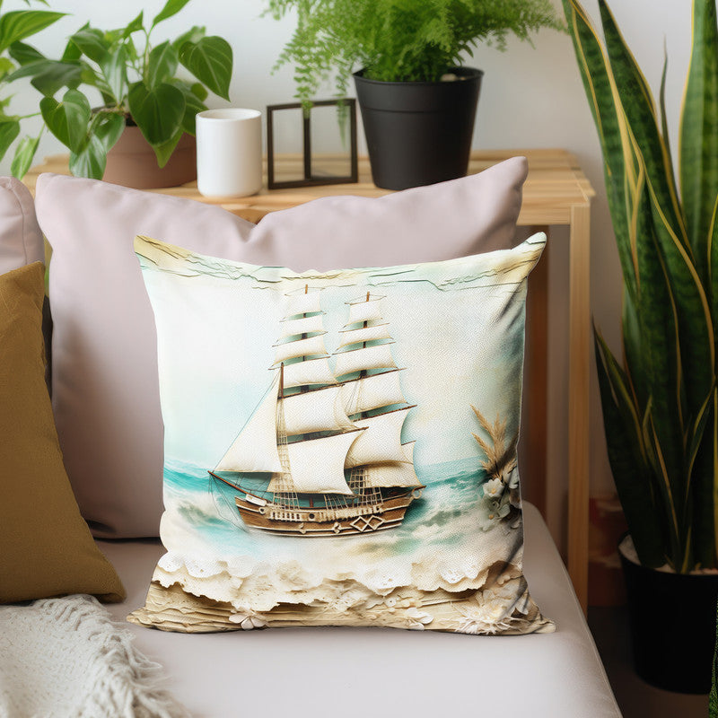 Ocean Feel Sailing Ship Luxury Scatter