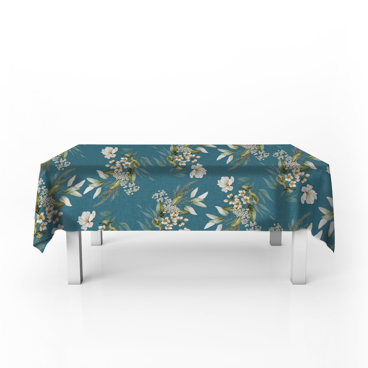 Ocean Dusk Floral Rectangle Tablecloth By Mark Van Vuuren