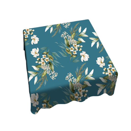 Ocean Dusk Floral Square Tablecloth By Mark Van Vuuren