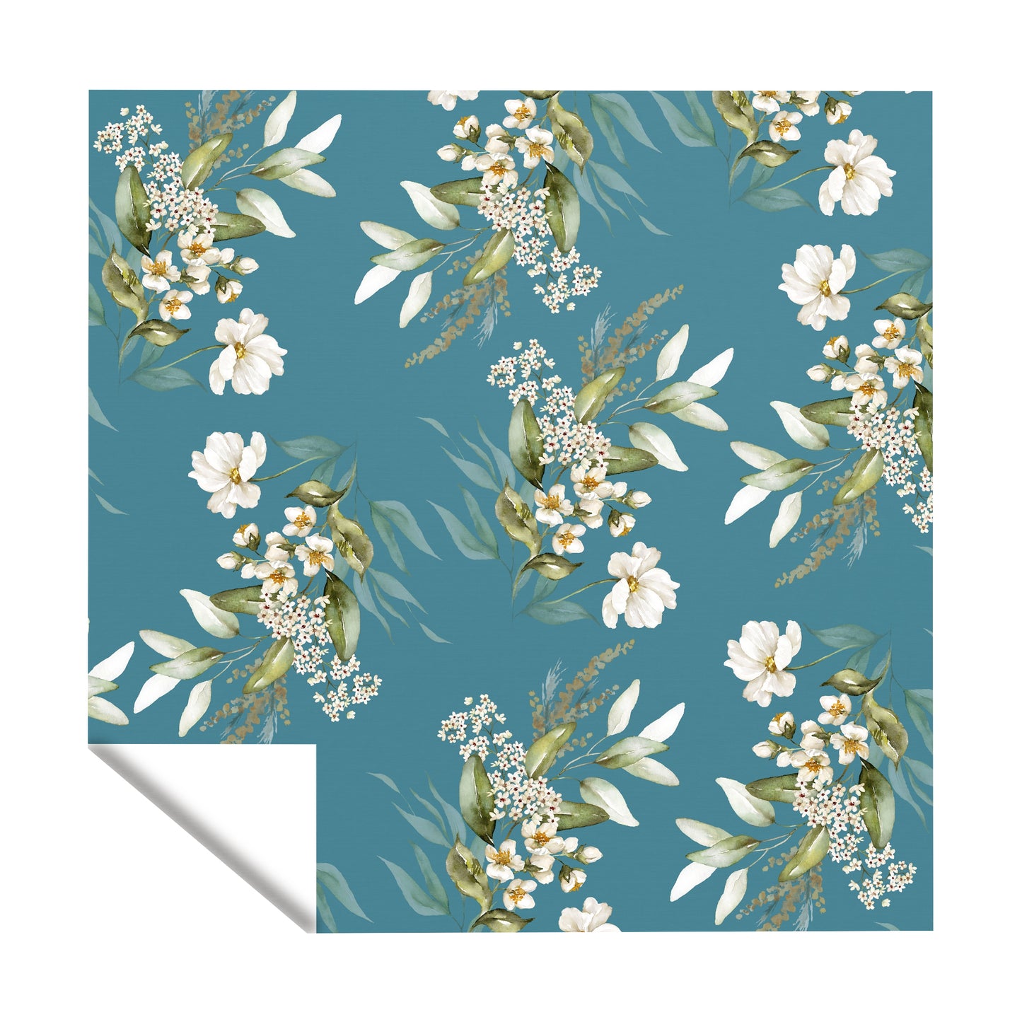 Ocean Dusk Floral Square Tablecloth By Mark Van Vuuren