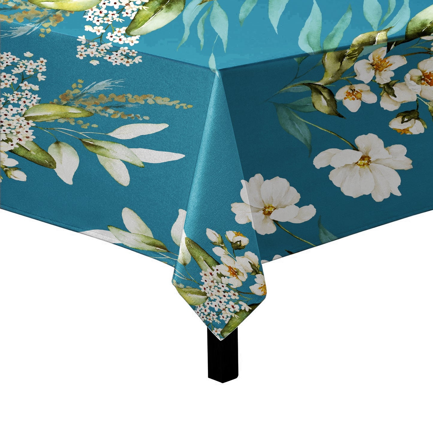 Ocean Dusk Floral Square Tablecloth By Mark Van Vuuren