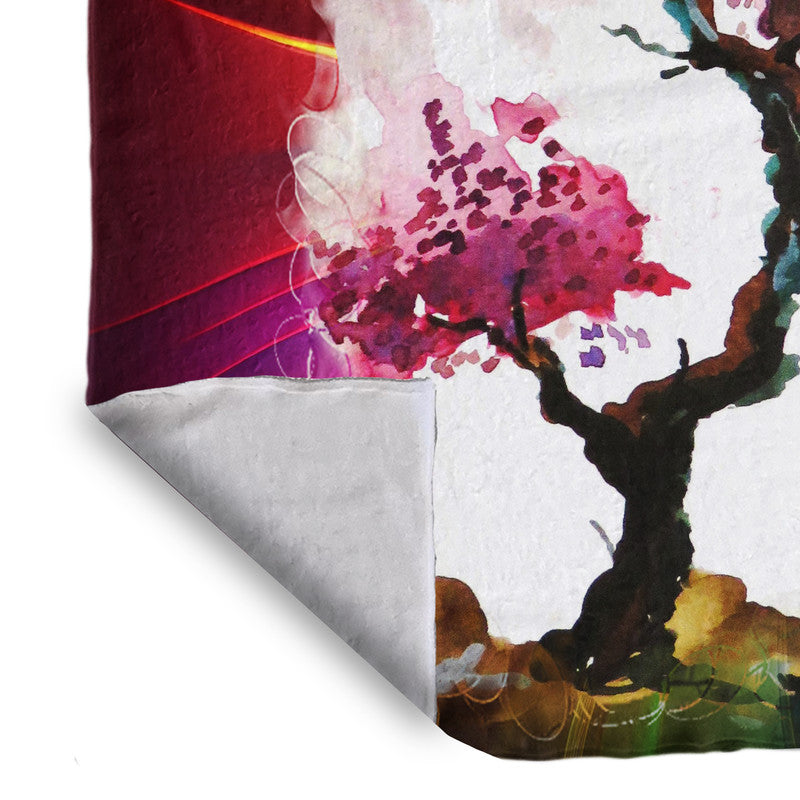 Old Plum Light weightFleece Blanket By Wikus Hattingh