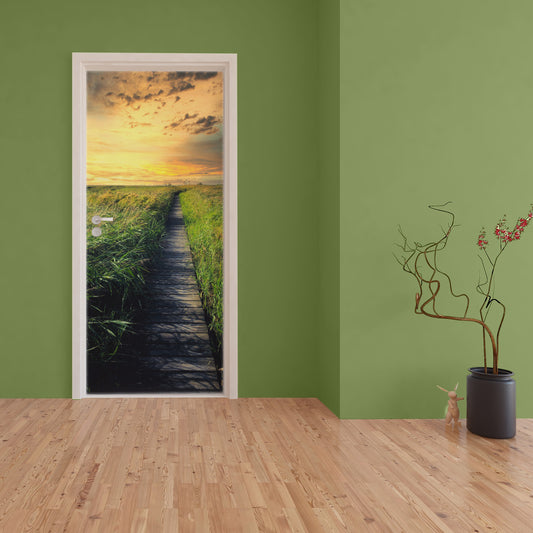 Decoupage - On the Farm Door