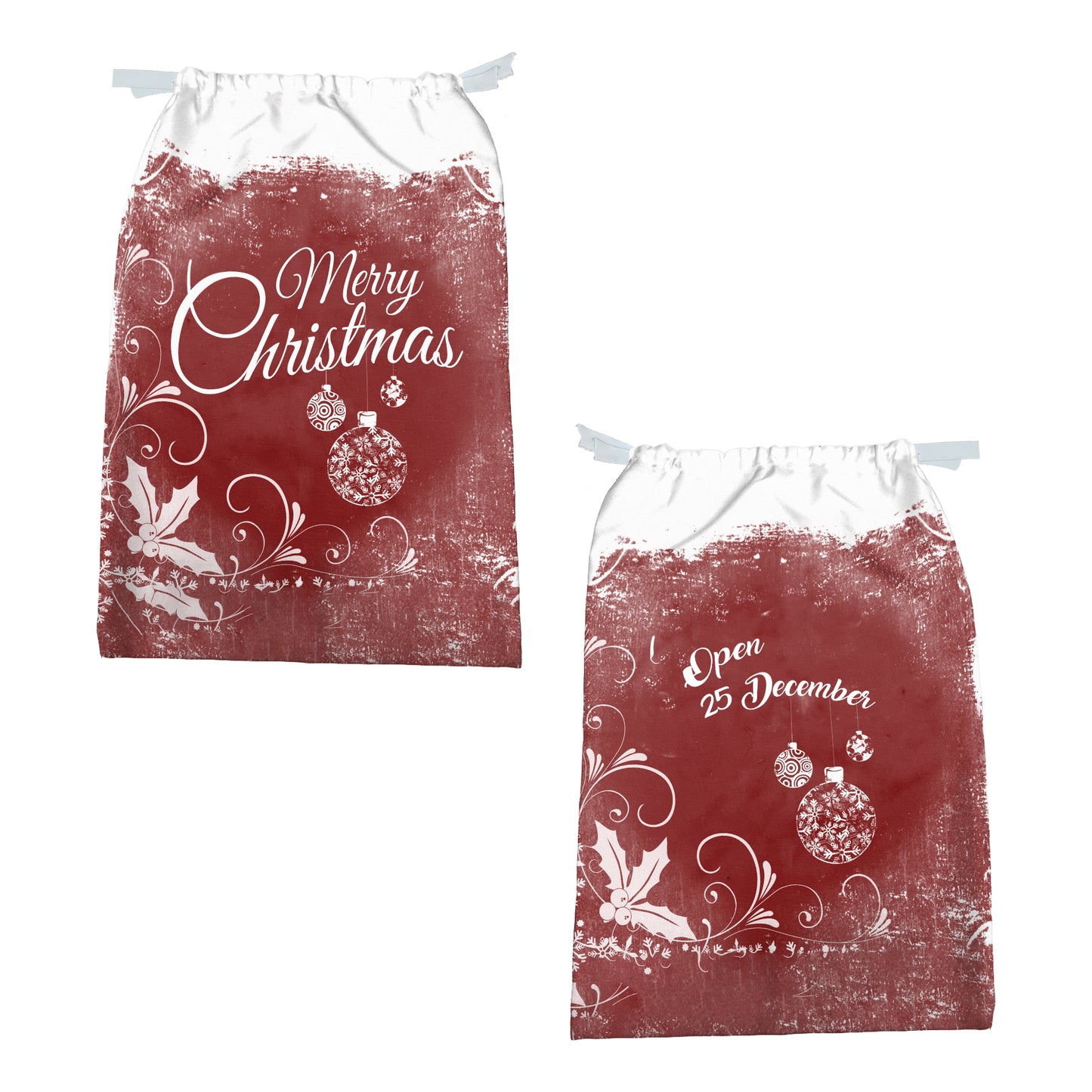 Open on Christmas Gift Sack