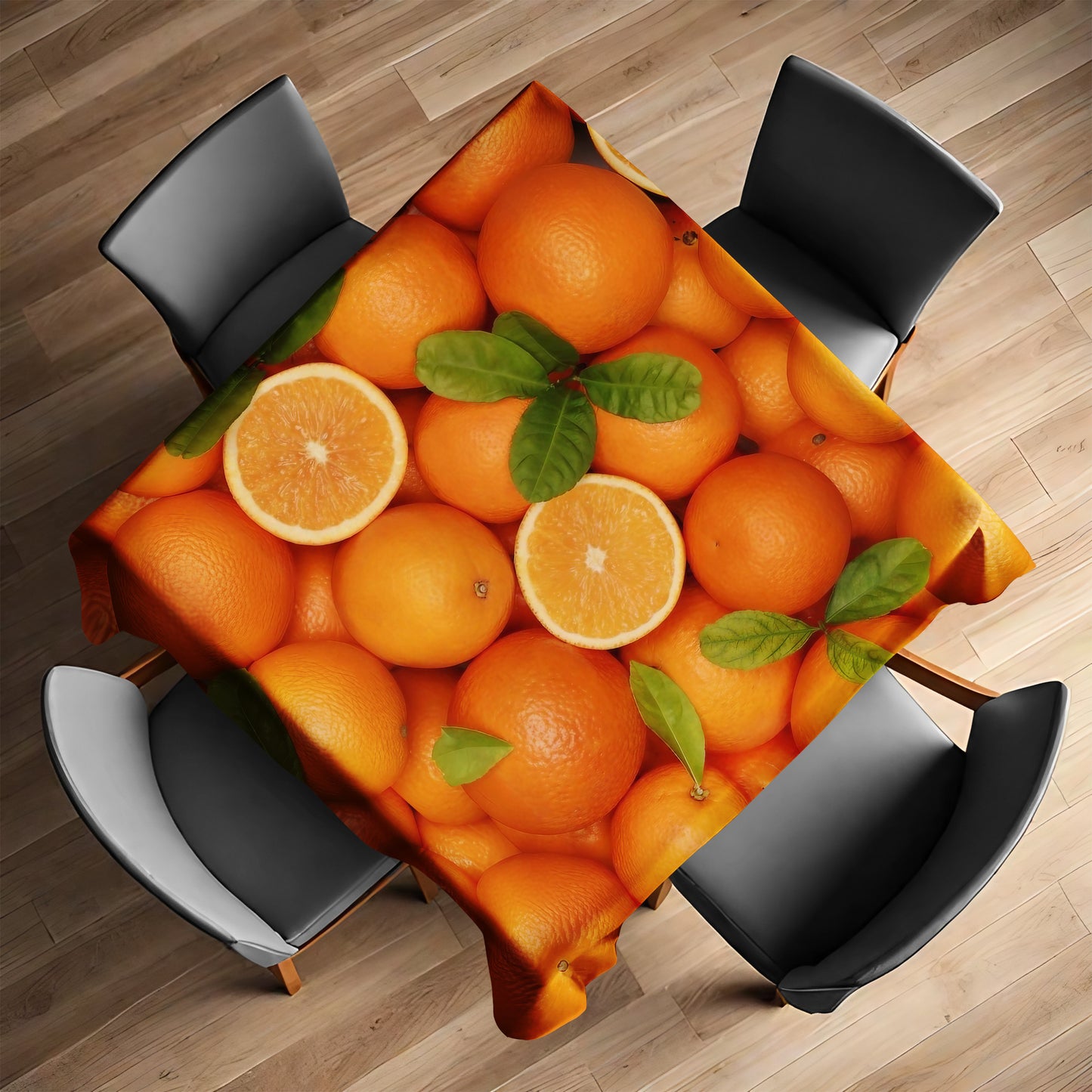 Oranges Square Tablecloth