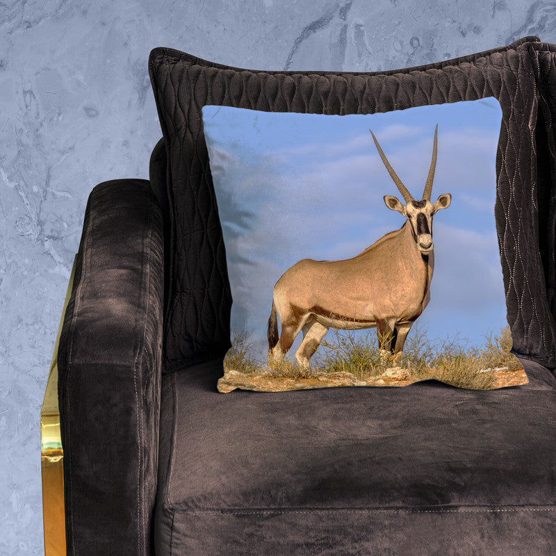Oryx On The Horizon Luxury Scatter by Annette Heymans