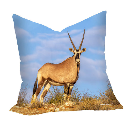 Oryx On The Horizon Luxury Scatter by Annette Heymans