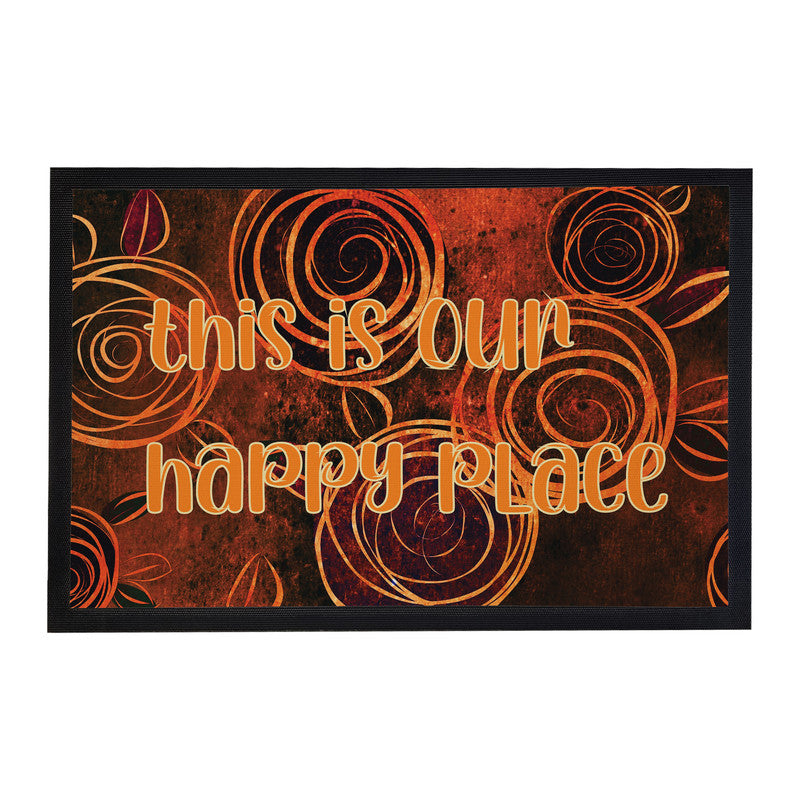Our Happy Place Door Mat