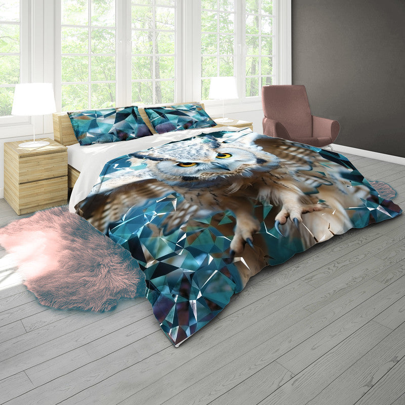Owl Dimension Duvet Cover Set