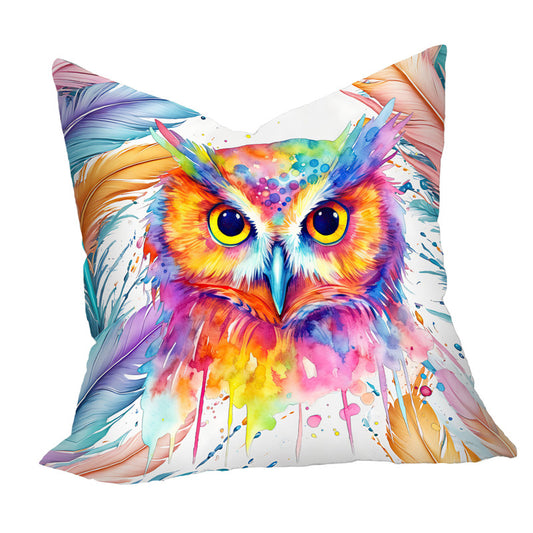 Owl in Full Bloom Luxury Scatter