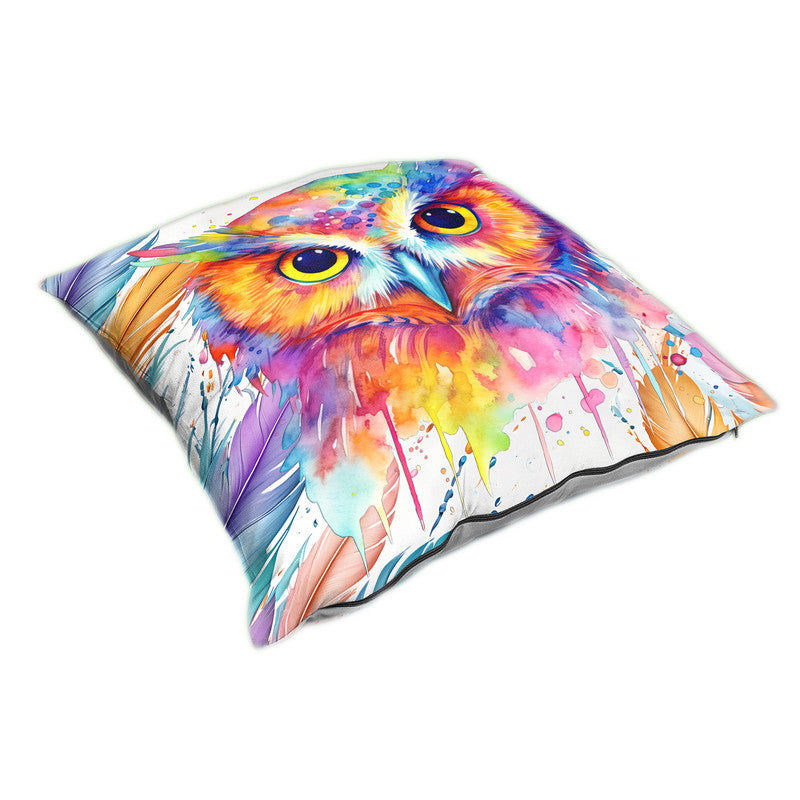 Owl in Full Bloom Luxury Scatter