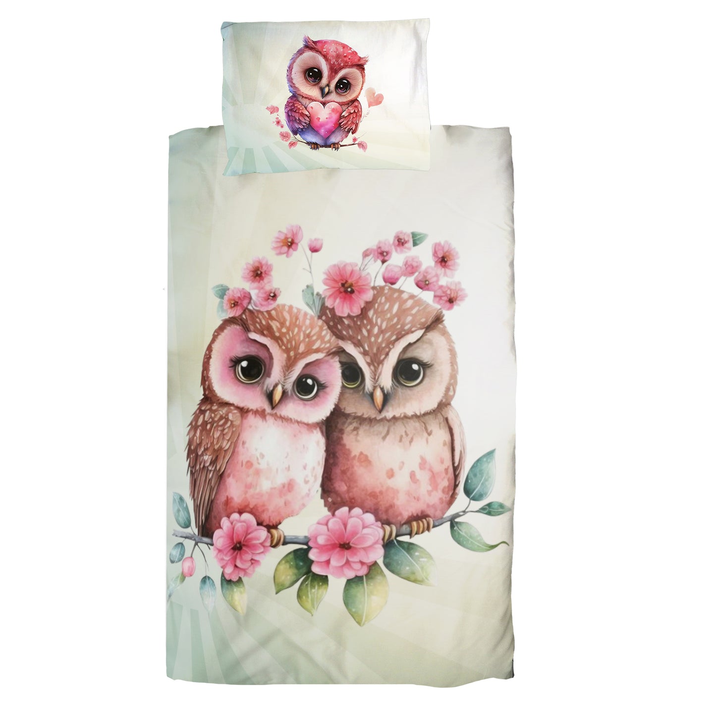 Owls Cot Duvet Set