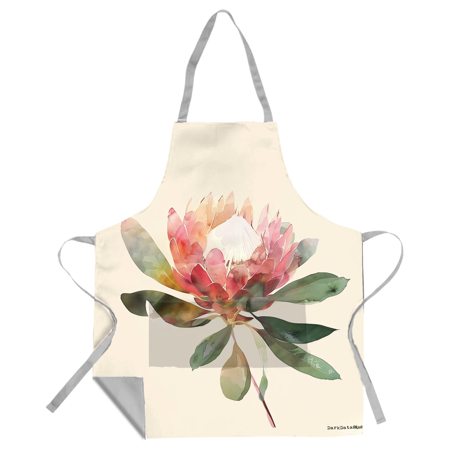 Painted Protea Apron by Wikus Schalkwyk