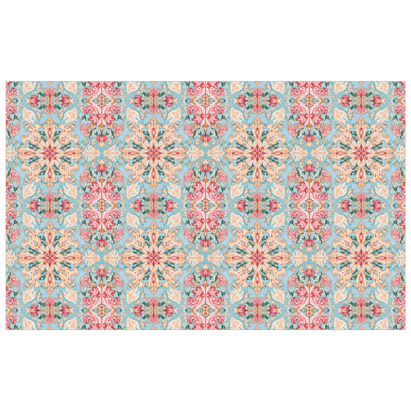 Painted Victorian Ivy Serenade Rectangle Tablecloth