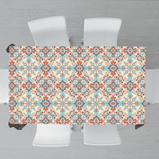 Painted Victorian Moonlight Manor Rectangle Tablecloth