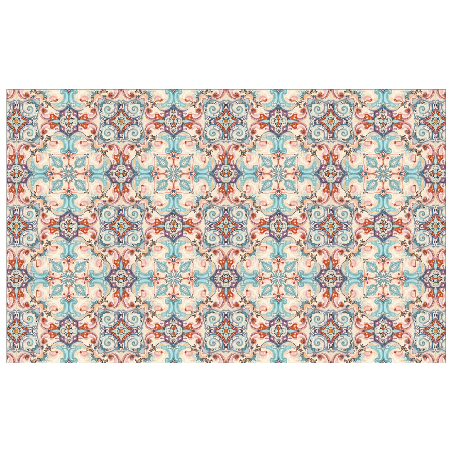 Painted Victorian Moonlight Manor Rectangle Tablecloth