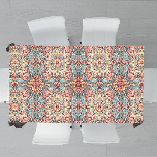 Painted Victorian Twilight Rectangle Tablecloth