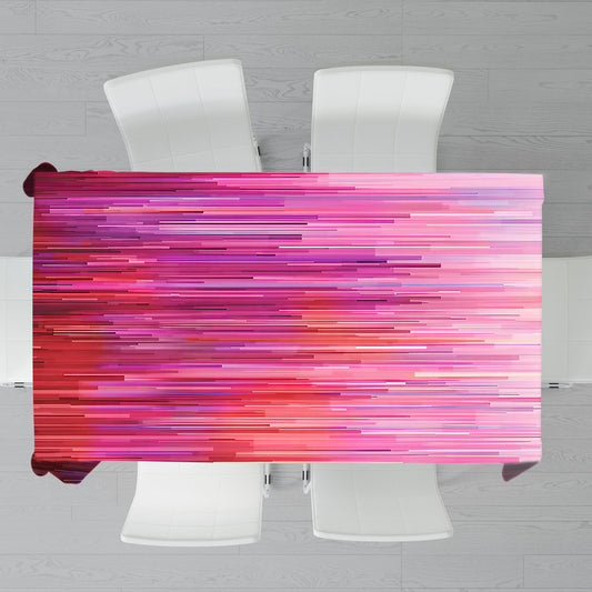 Pallett Of Pink Rectangle Tablecloth