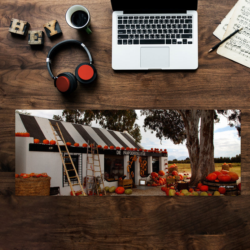Pampoen Padstal Large Desk Pad By Annette Heymans