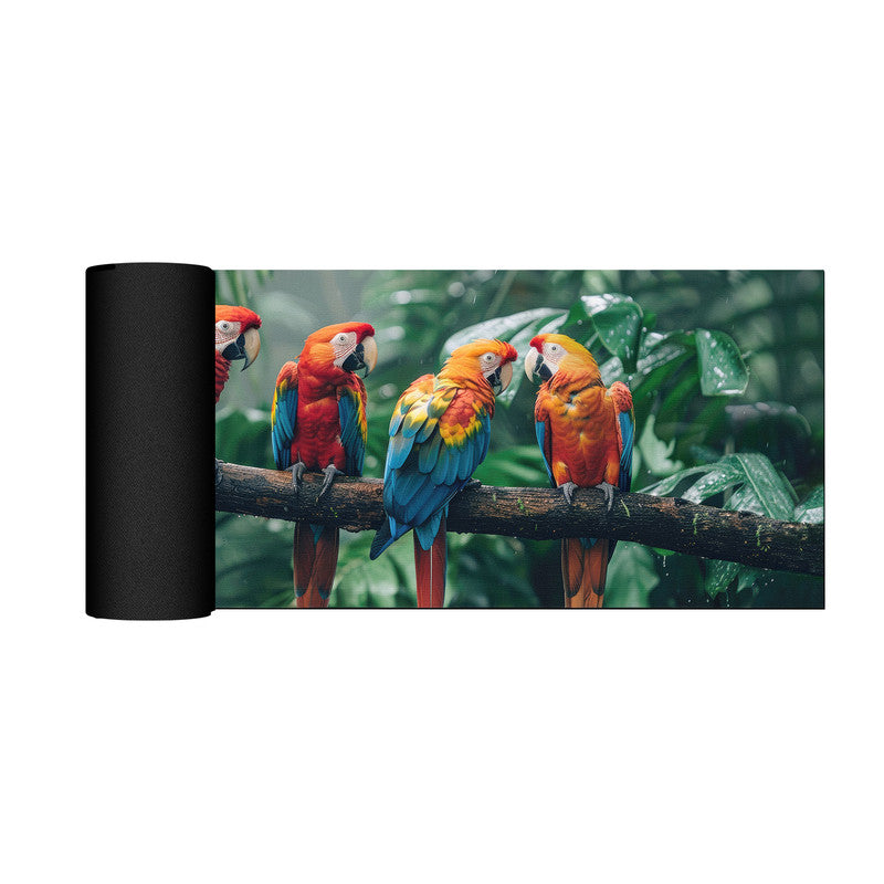Parrot In Comunity Large Desk Pad