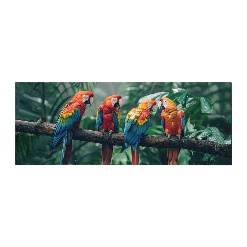 Parrot In Comunity Large Desk Pad