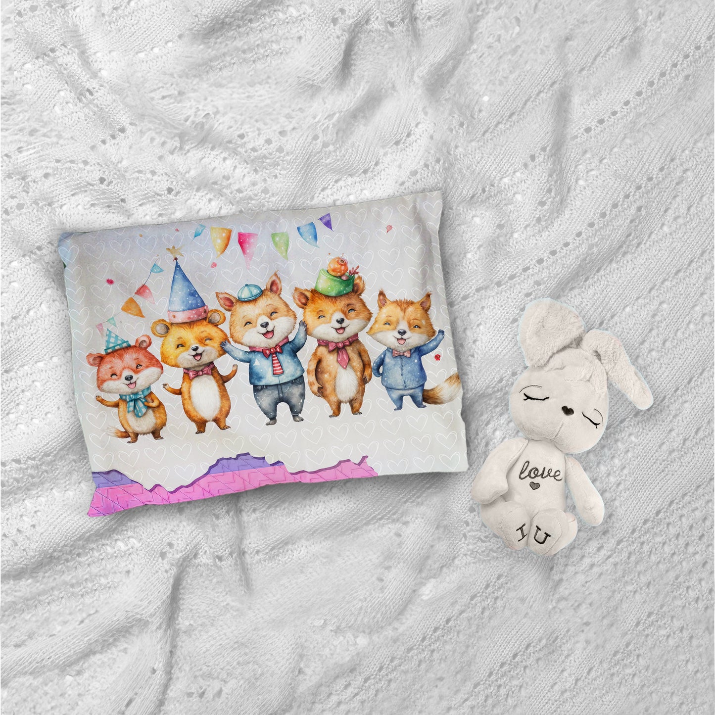 Party Animals Cot Set