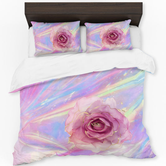 Pastel Beams Duvet Cover Set