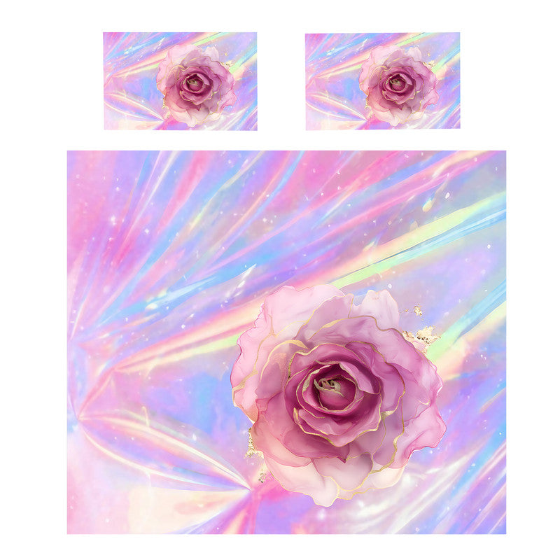 Pastel Beams Duvet Cover Set