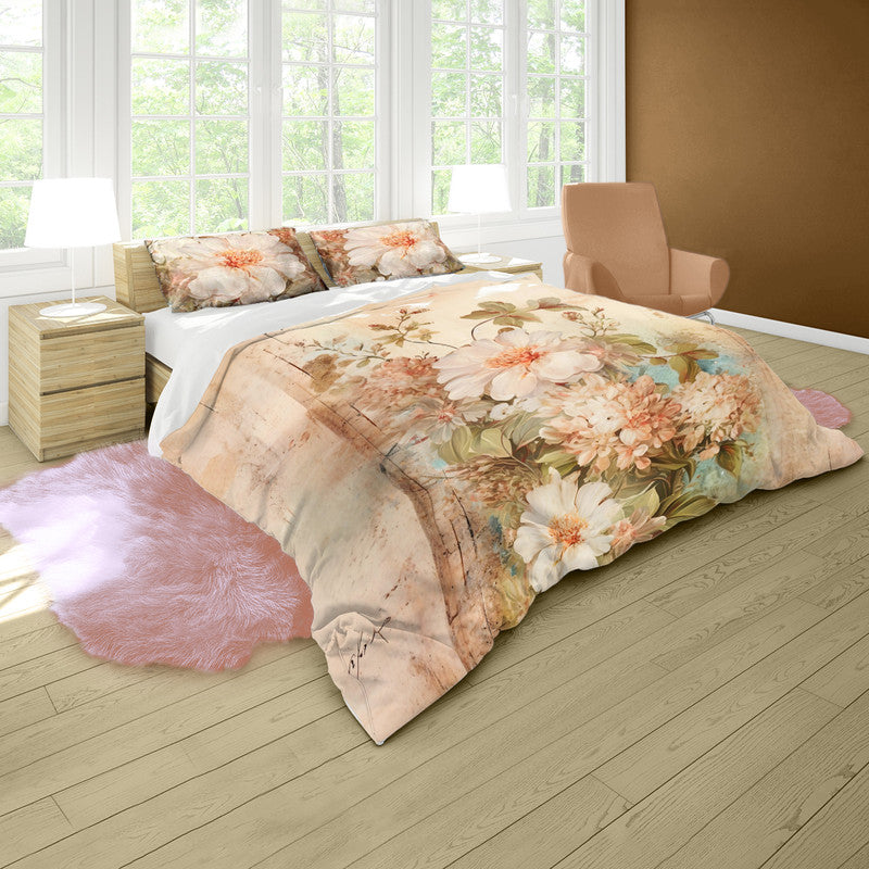 Pastel Relic Bloom Duvet Cover Set