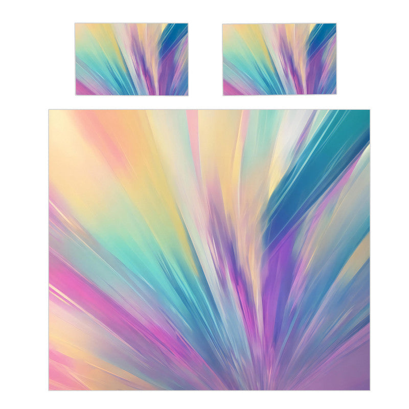 Pastel Sparks Duvet Cover Set