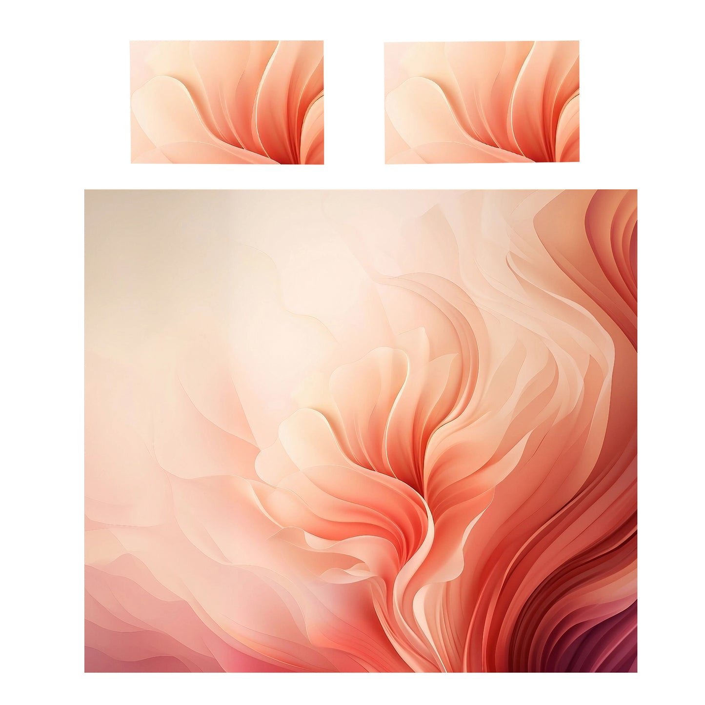 Pastel Cascade Duvet Cover Set