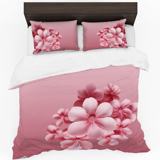Pastel Flowers Duvet Cover Set