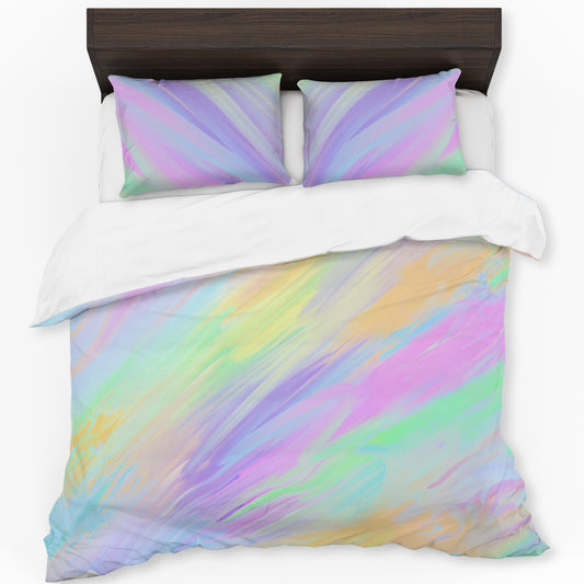 Pastel Mystic Tide Duvet Cover Set
