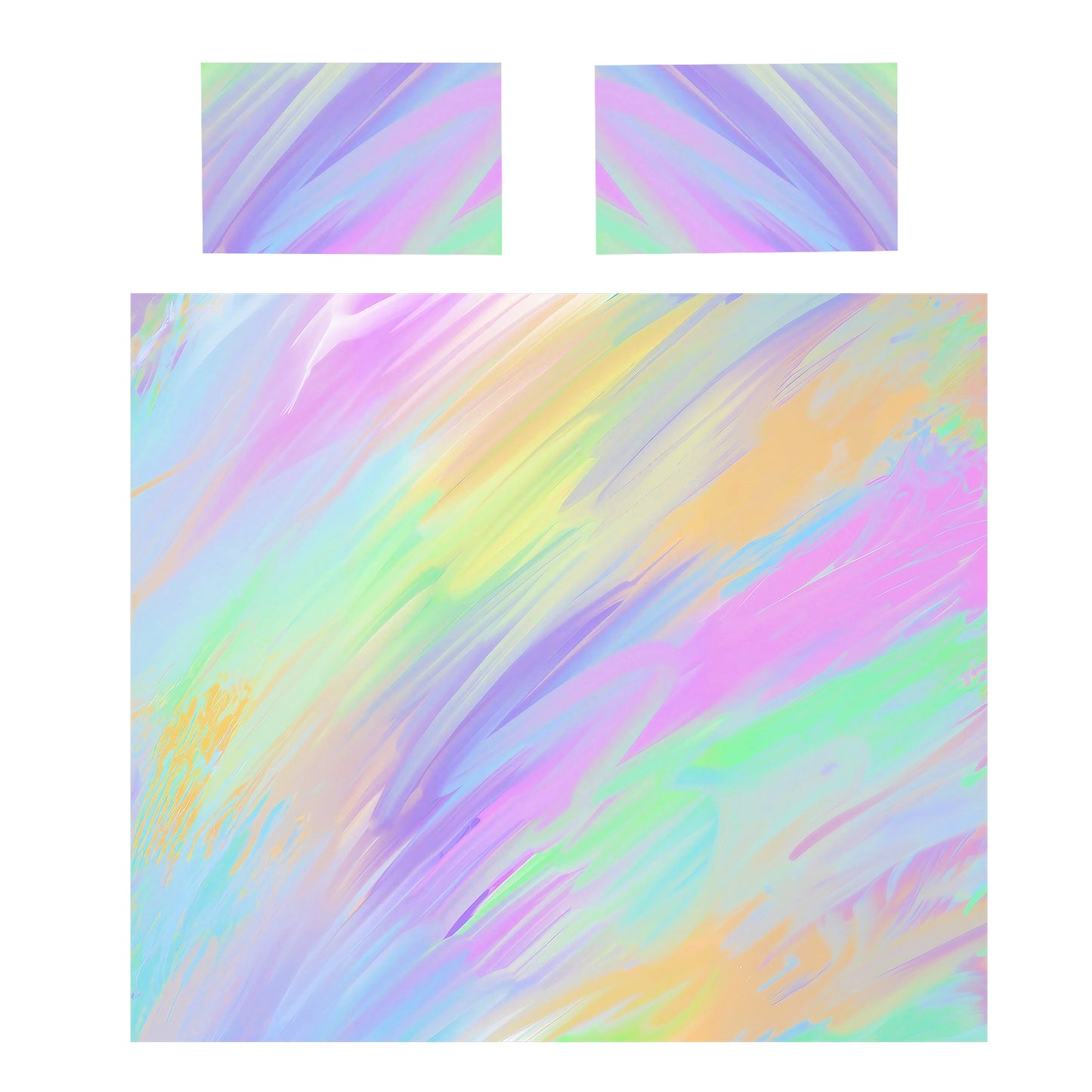 Pastel Mystic Tide Duvet Cover Set