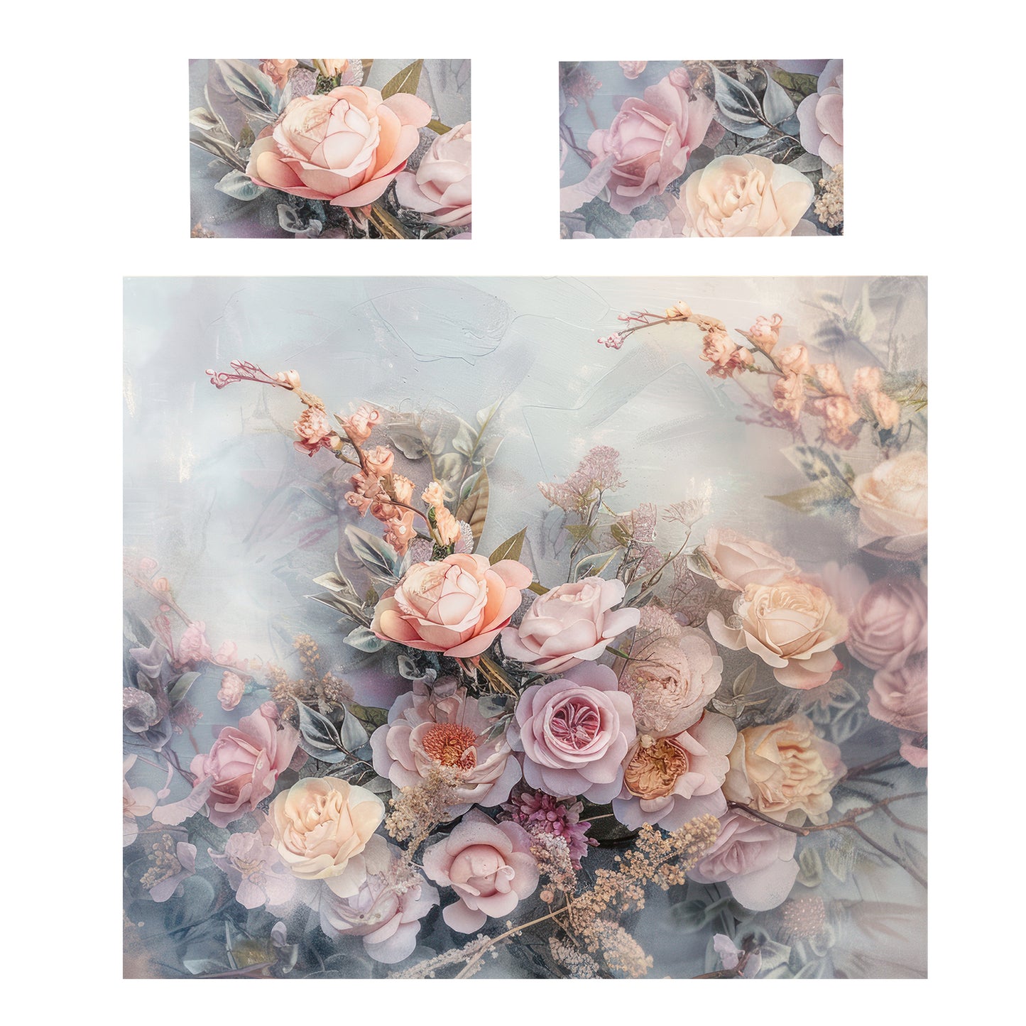 Pastel Serenade Duvet Cover Set