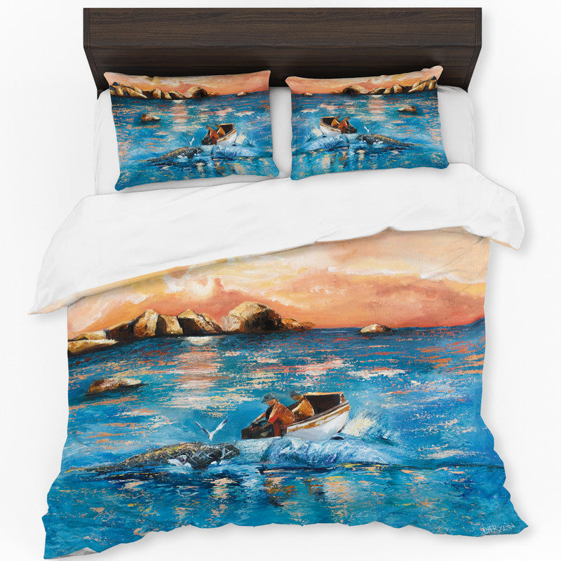 Paternoster Sunset By Cherylin Louw Duvet Cover Set
