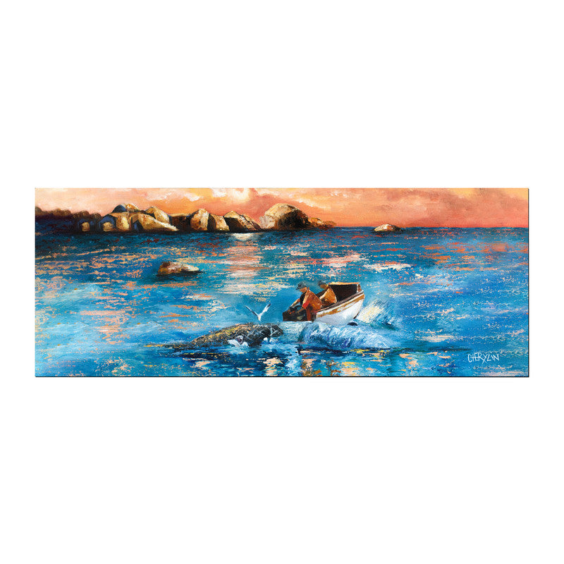 Paternoster Sunset Large Desk Pad By Cherylin Louw