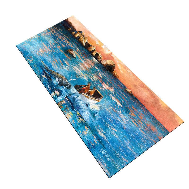 Paternoster Sunset Large Desk Pad By Cherylin Louw