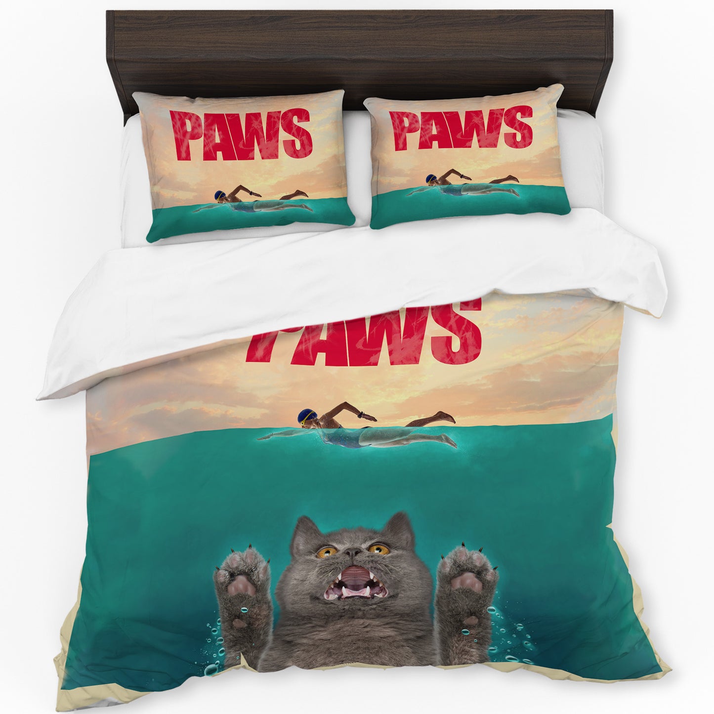 Paws Duvet Cover Set By Vincent Hie