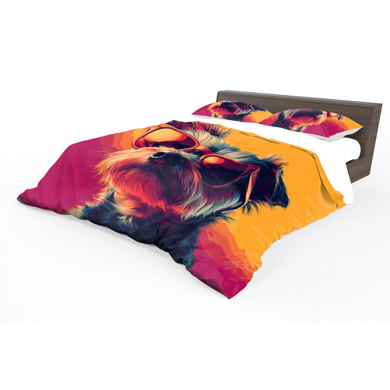 Pawsh Pup Duvet Cover Set by Wikus Schalkwyk