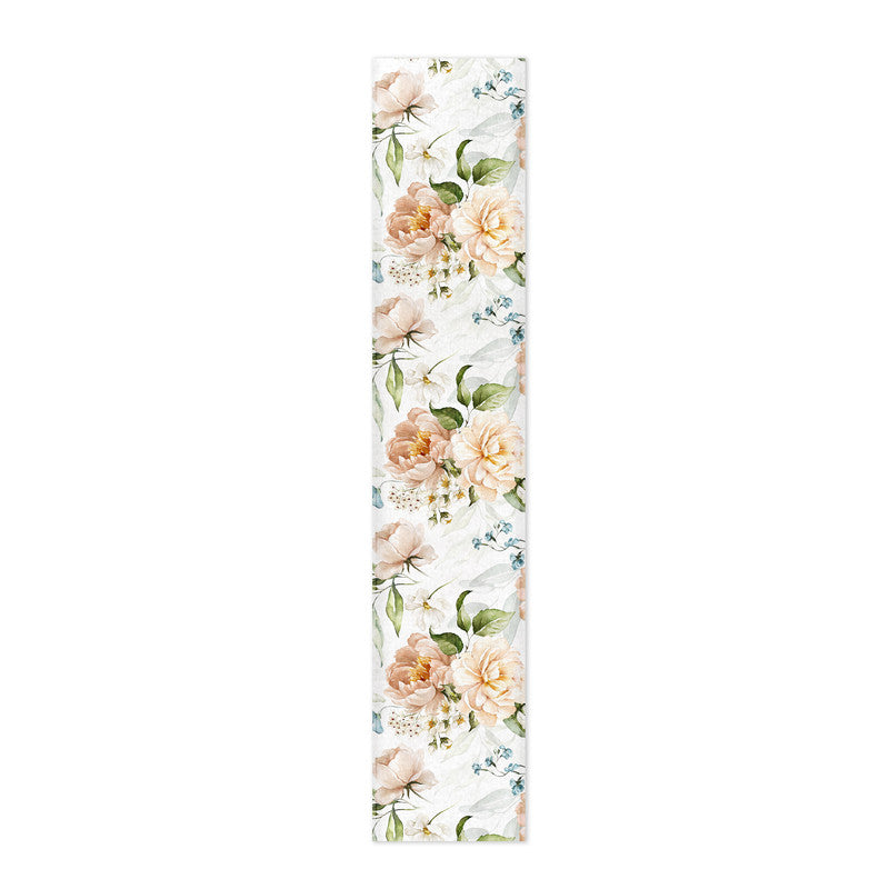 Peach Tone Flowers Table Runner by Mark van Vuuren