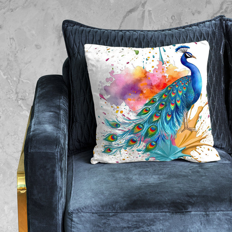 Peacock Bloom Luxury Scatter