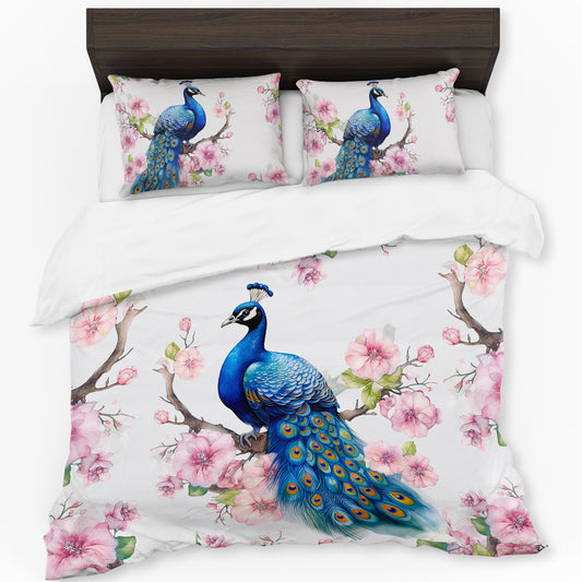 Peacock Duvet Cover Set by Mark van Vuuren