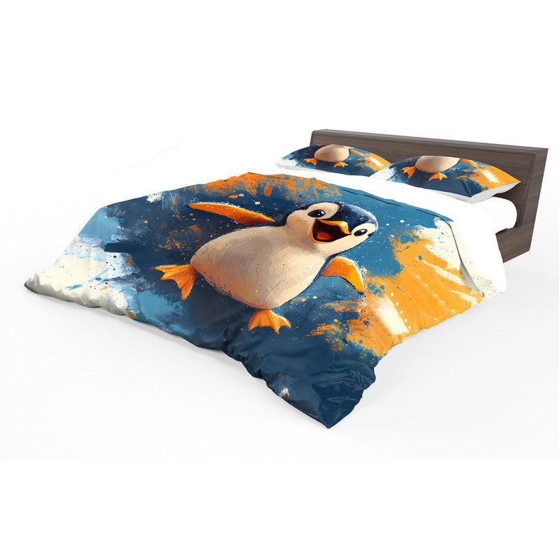 Penguin Duvet Cover Set by Wikus Schalkwyk